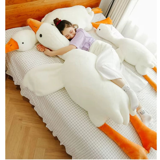 Giant Silly Goose Plush Pillow — Hug Your Way to Comfort and Joy