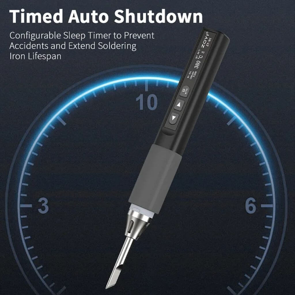 Intelligent Soldering Iron — Power. Precision. Perfection.