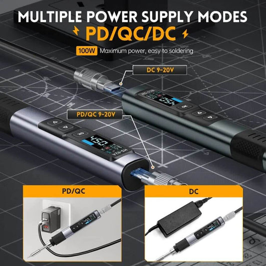 Intelligent Soldering Iron — Power. Precision. Perfection.