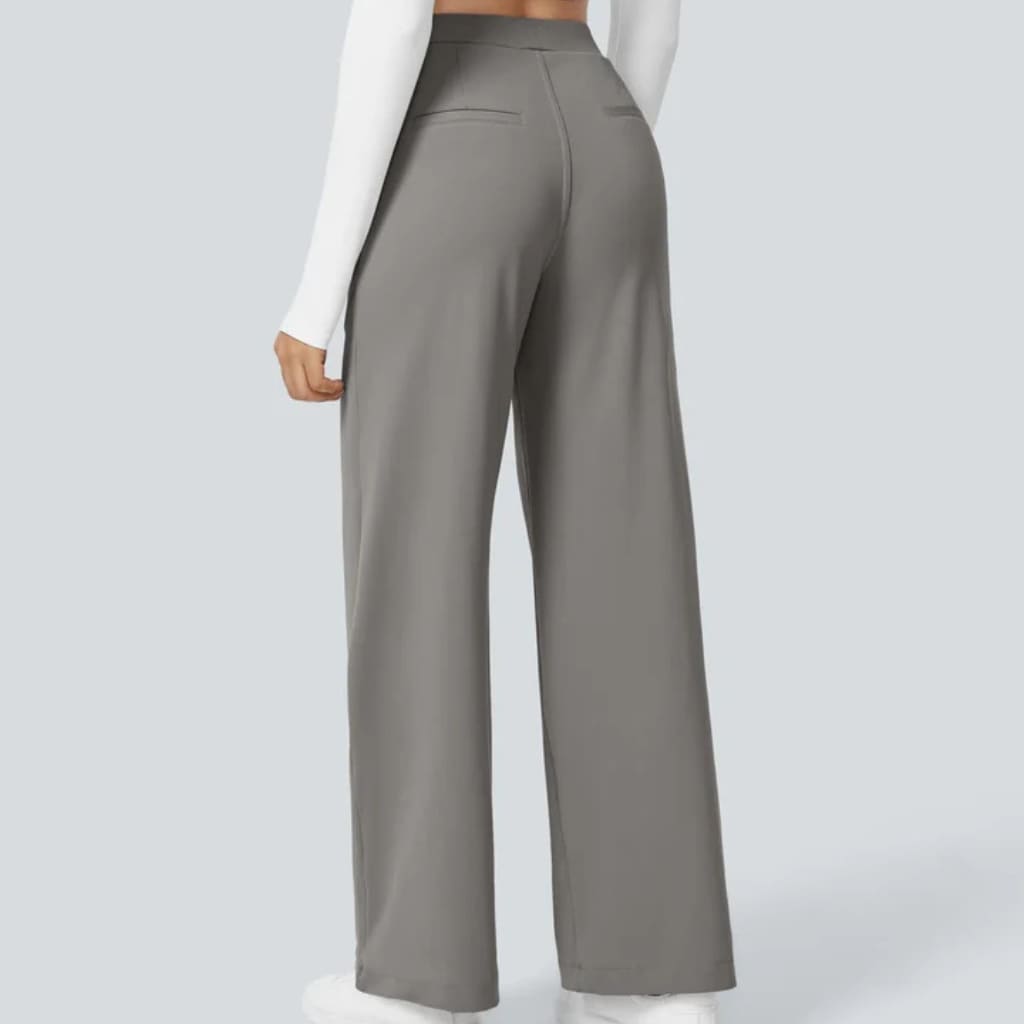 Tailored High‑Waisted Pants