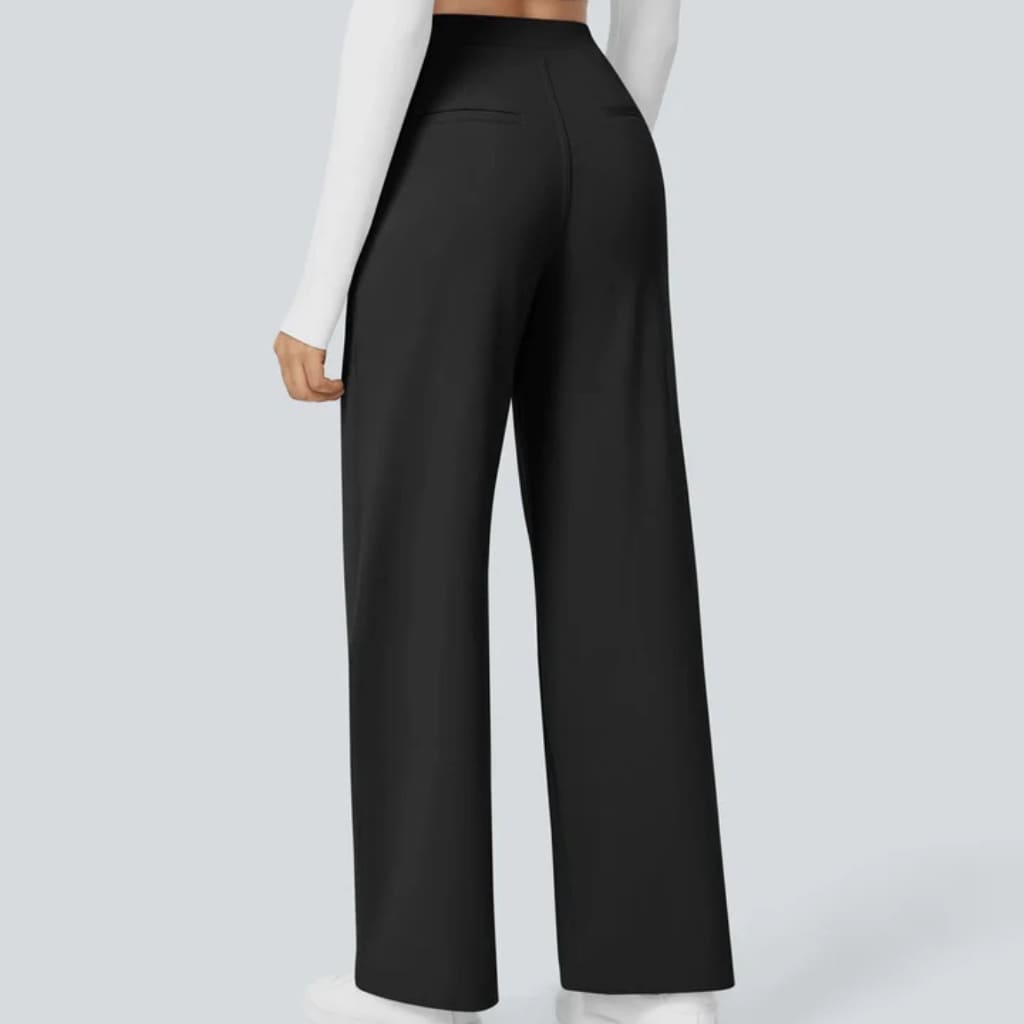 Tailored High‑Waisted Pants