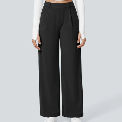 Tailored High‑Waisted Pants