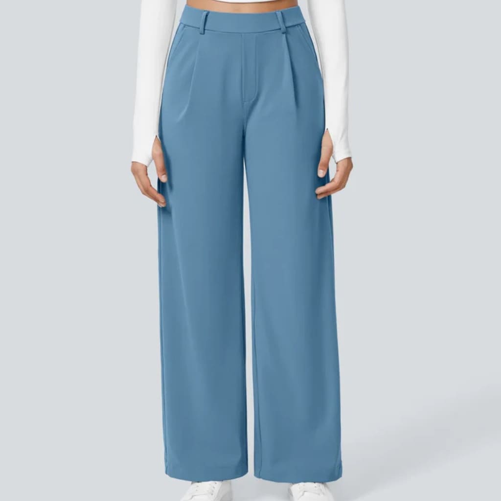 Tailored High‑Waisted Pants