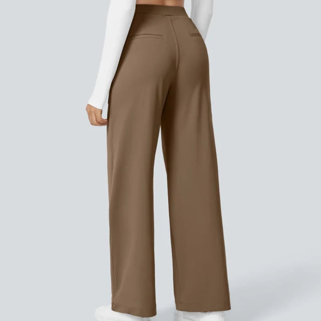 Tailored High‑Waisted Pants