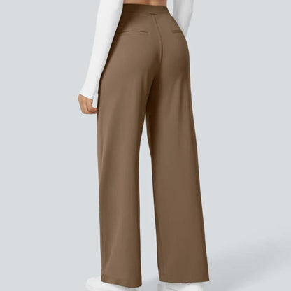 Tailored High‑Waisted Pants