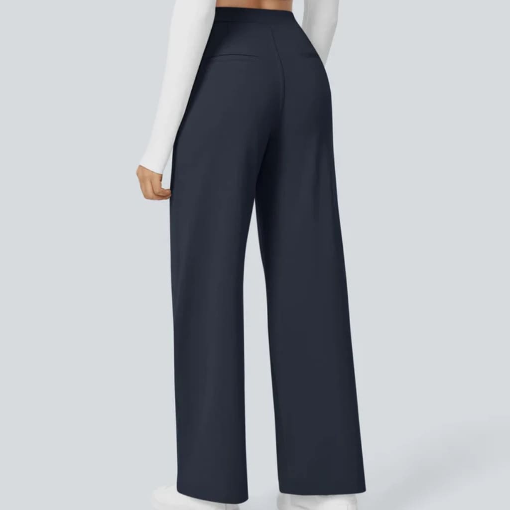 Tailored High‑Waisted Pants