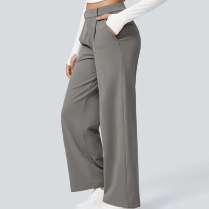 Tailored High‑Waisted Pants