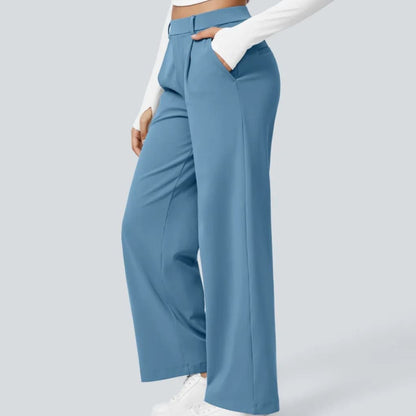 Tailored High‑Waisted Pants